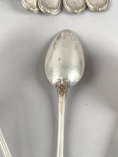 Partie de ménagère en argent (925 millièmes),...