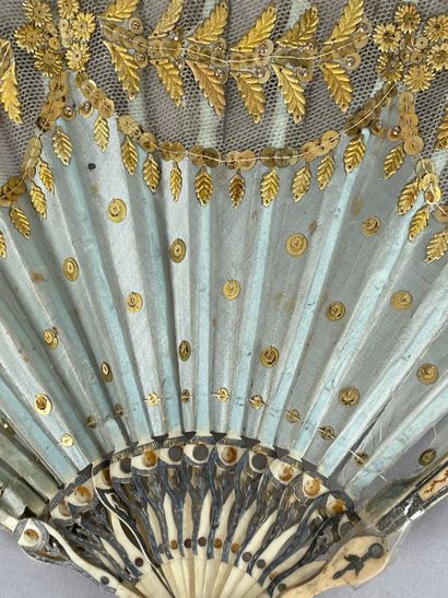 Optique, France, circa 1800.
Folded fan with...