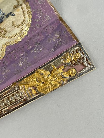 Le serment d'amour, France, circa 1780.
Folded...