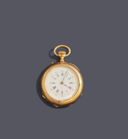 18k (750 thousandths) yellow gold collar...
