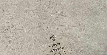 ODIOT.
Jatte en argent (925 millièmes) à...