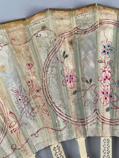 Le serment d'amour, France, circa 1780.
Folded...