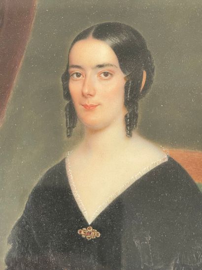 French or Catalan school, circa 1840-1850
Portrait...