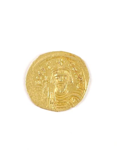 PHOCAS (602-610)
Solidus gold. Constantinople....