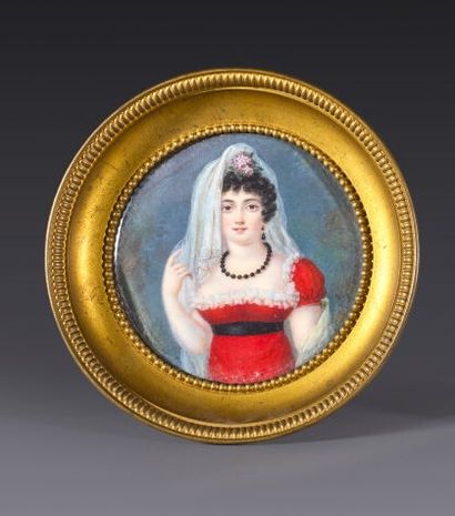 French school, circa 1815-1820.
The bride...