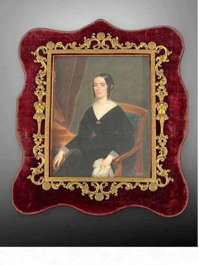 French or Catalan school, circa 1840-1850
Portrait...