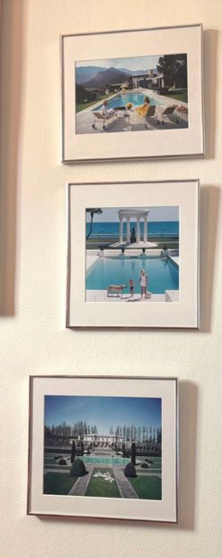 D'après Slim AARONS (1916-2006).
Nice Pool,...