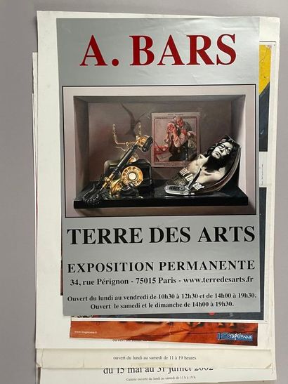Lot d'affiches comprenant : 
- The seeds,...