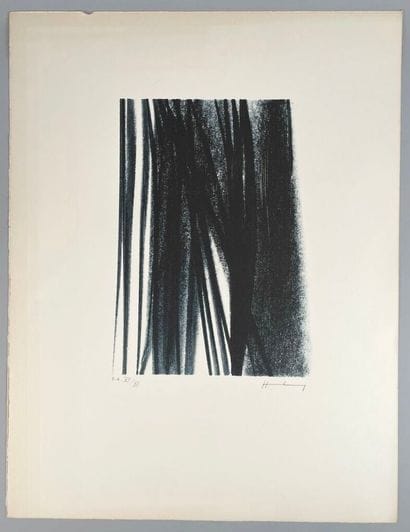 Hans HARTUNG (1904-1989).
L 1977-9. (Composition...