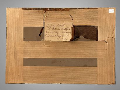 Octavius OAKLEY (1800-1867).
A Jersey boat.
Aquarelle...