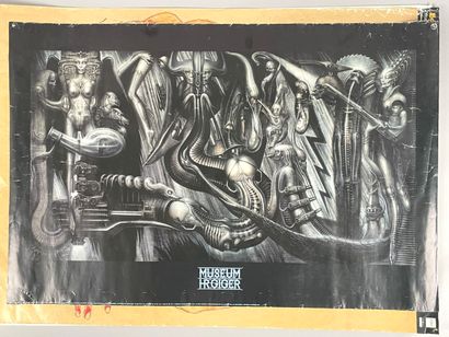 Lot d'affiches comprenant : 
- Warhol, Berlin...