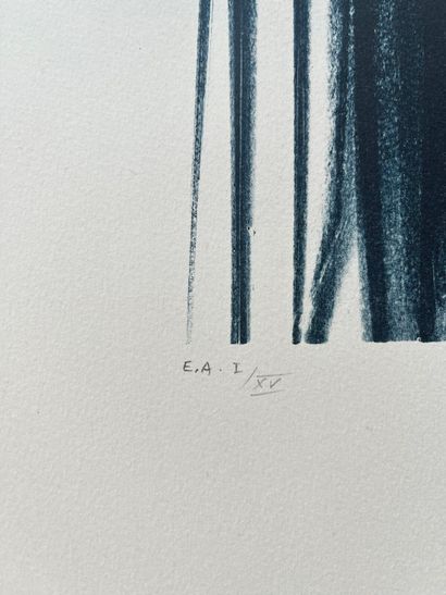 Hans HARTUNG (1904-1989).
L 1977-9. (Composition...
