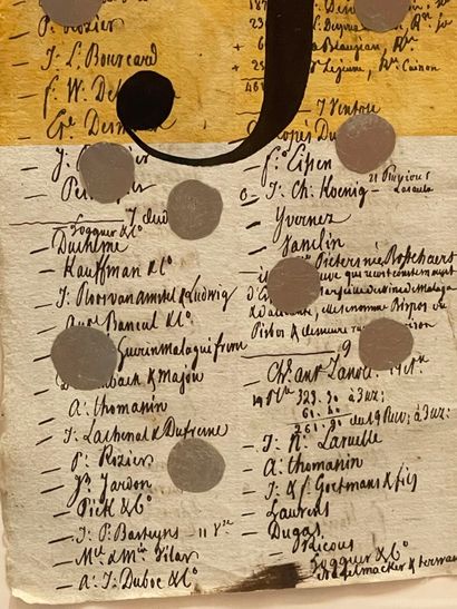 Noël CARY / NOWELL CARY (?).
Deux compositions.
Encre,...