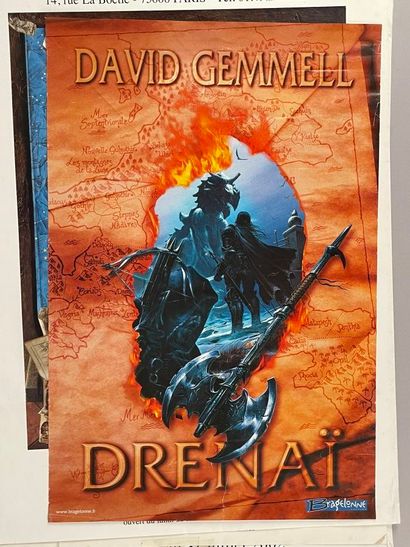 Lot d'affiches comprenant : 
- The seeds,...