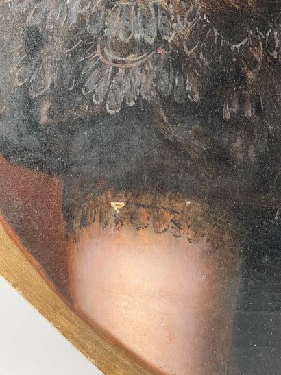 École française du XIXe siècle.
Portrait...