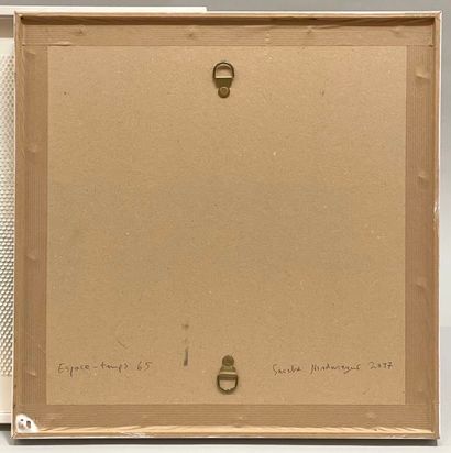 Sascha NORDMEYER (né en 1977).
Espace-temps...