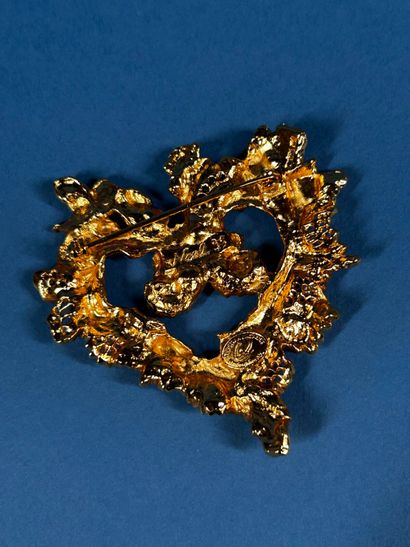 CHRISTIAN LACROIX, Noël 1995
Broche en métal...