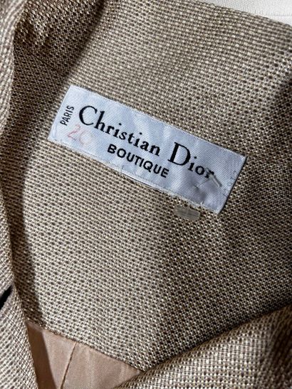 CHRISTIAN DIOR Boutique, n° 21617
Veste 7/8e...
