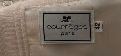 COURRÈGES Paris 
Veste en sergé de laine...