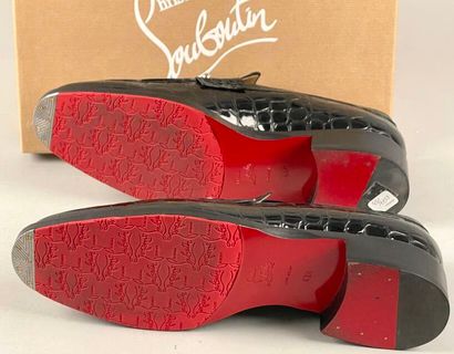 CHRISTIAN LOUBOUTIN Paris
Pair of men's moccasins...