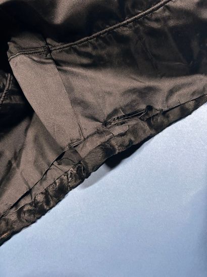 PIERRE BALMAIN Ready-to-wear
Black astrakan...