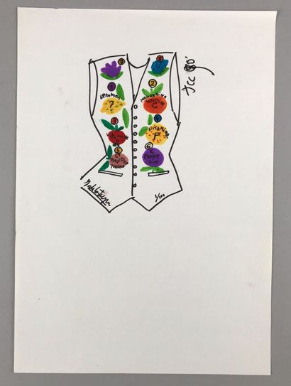 Jean-Charles de CASTELBAJAC 
Réunion de trois...