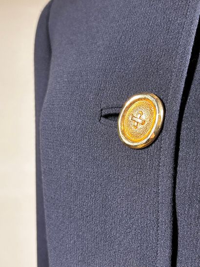 CHRISTIAN LACROIX
Tailleur en crêpe de laine...