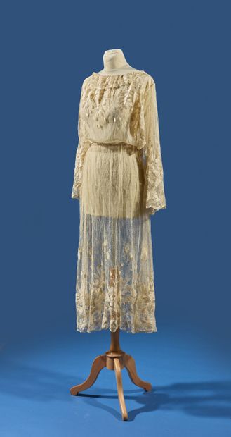 Jeanne LANVIN, summer 1920, no. 7502.
Ivory...