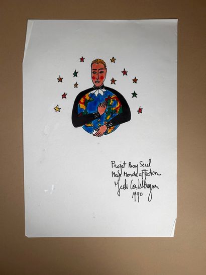 Jean-Charles de CASTELBAJAC 
Réunion de trois...
