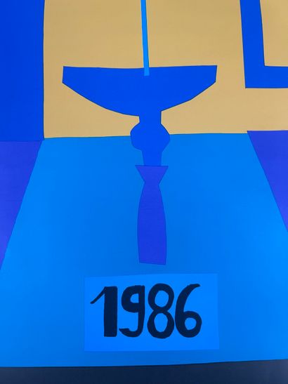 Yves SAINT LAURENT - 1986
Affiche 