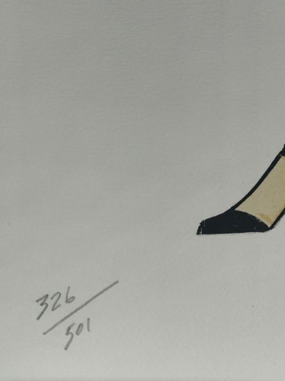 Giorgio ARMANI (1934-2025) 
Silhouette de...
