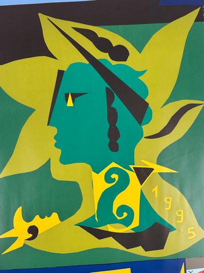 Yves SAINT LAURENT - 1995
Affiche 