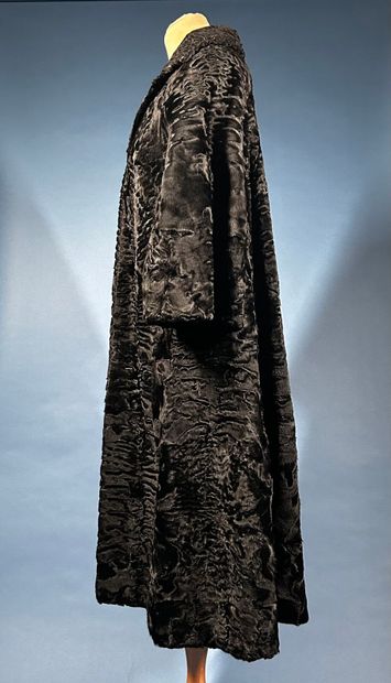 PIERRE BALMAIN Ready-to-wear
Black astrakan...
