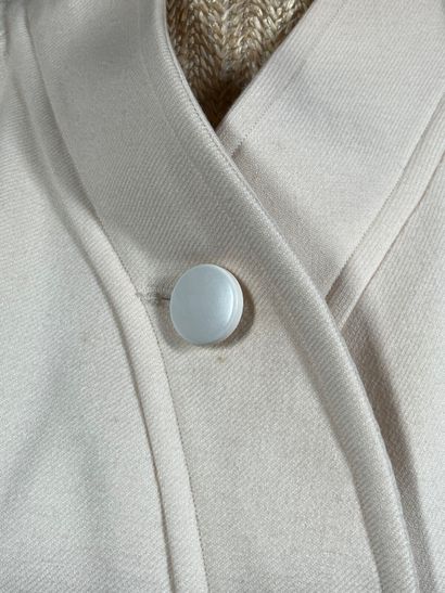 COURRÈGES Paris 
Veste en gabardine de laine...