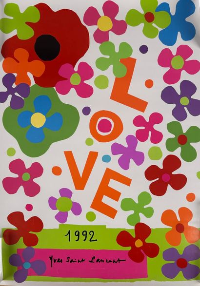 Yves SAINT LAURENT - 1992
Affiche 