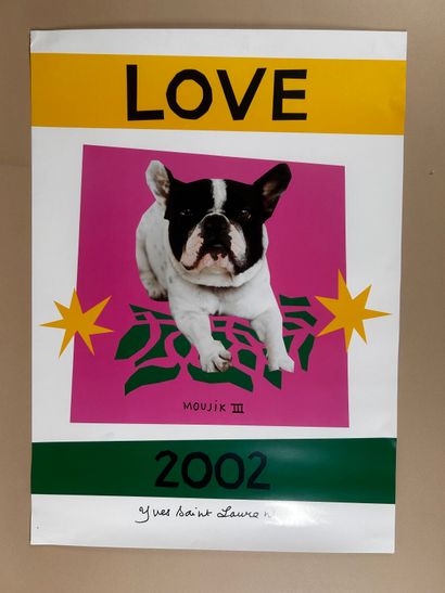 YVES SAINT LAURENT, 2002
Affiche 