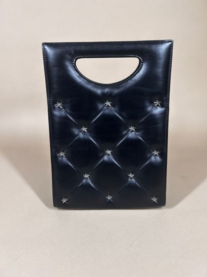 THIERRY MUGLER 
Petit sac rigide porté main...