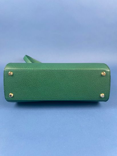CHRISTIAN DIOR
Green leather Doctor bag,...