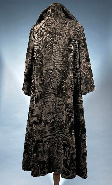 PIERRE BALMAIN Ready-to-wear
Black astrakan...