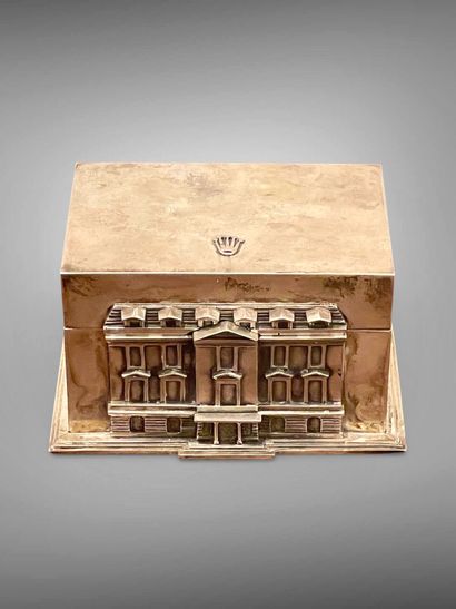 ROLEX 
Ruysdaël, n° 615
Coffret en argent...