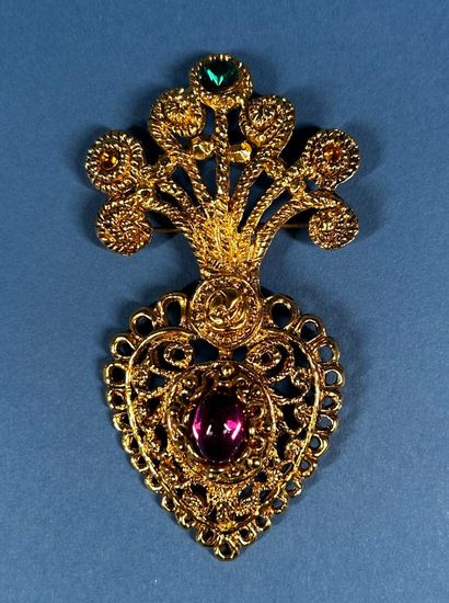 CHRISTIAN LACROIX, Noël 1990 
Importante...
