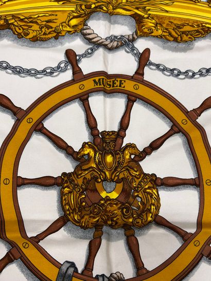 HERMÈS Paris
Carré en twill de soie imprimé,...