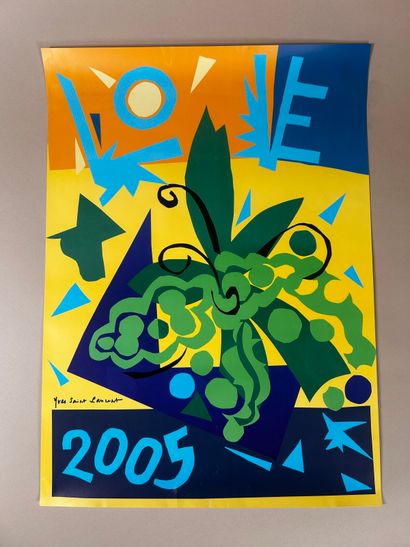 YVES SAINT LAURENT - 2005.
Affiche 