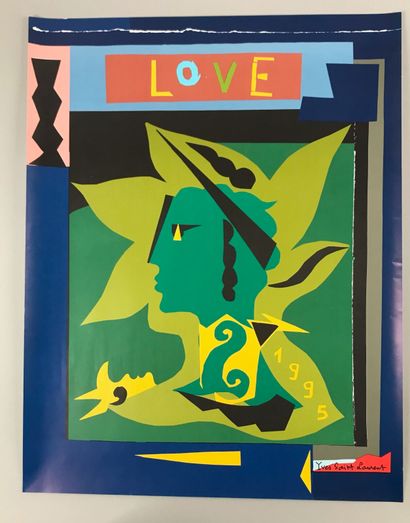 Yves SAINT LAURENT - 1995
Affiche 