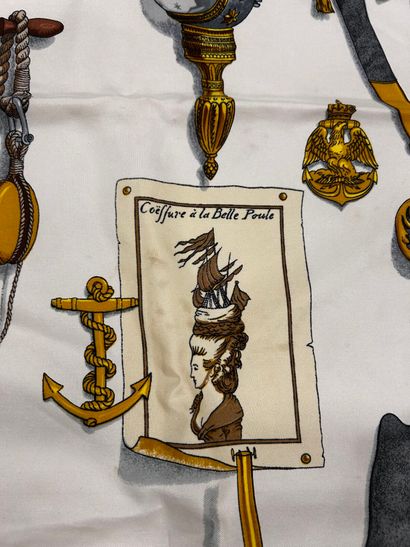 HERMÈS Paris
Carré en twill de soie imprimé,...