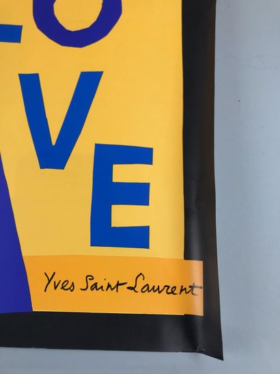 Yves SAINT LAURENT - 1986
Affiche 