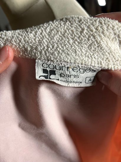 COURRÈGES Paris 
Imperméable en toile cirée...