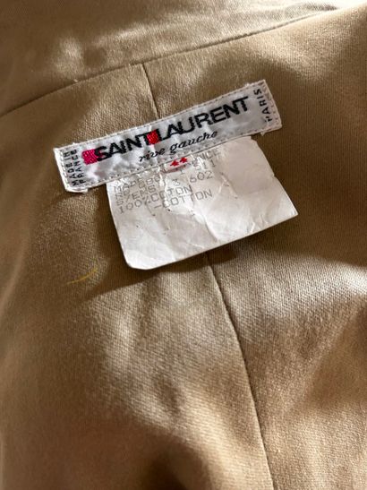 SAINT LAURENT RIVE GAUCHE, circa 1988 
Tailleur...