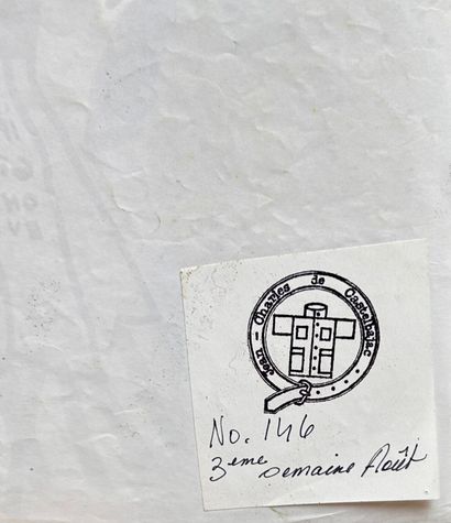 Jean-Charles de CASTELBAJAC 
Dessin aux feutres...