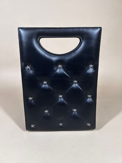 THIERRY MUGLER 
Petit sac rigide porté main...
